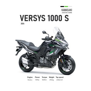 Vinilo Adhesivo Kawasaki Versys 1000 S MotoBike 01564