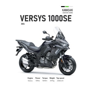 Vinilo Adhesivo Kawasaki Versys 1000 S MotoBike 01568