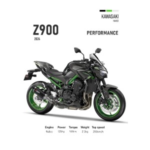 Vinilo Adhesivo Kawasaki Z900 MotoBike 01576