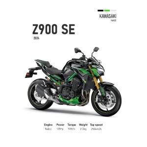 Vinilo Adhesivo Kawasaki Z900 MotoBike 01578