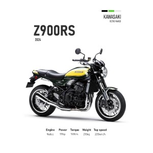 Vinilo Adhesivo Kawasaki Z900RS MotoBike 01580