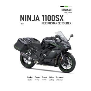Vinilo Adhesivo Kawasaki Ninja 1100 SX MotoBile 01590