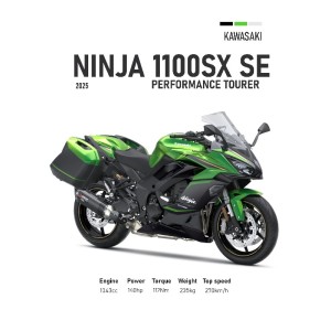 Vinilo Adhesivo Kawasaki Ninja 1100 SX SE MotoBile 01592