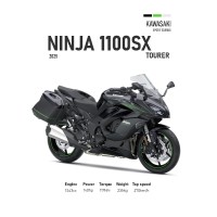 Vinilo Adhesivo Kawasaki Ninja 1100 SX MotoBile 01596