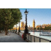 Vinilo Adhesivo Big Ben Lugares Coleccion Pintura 0291