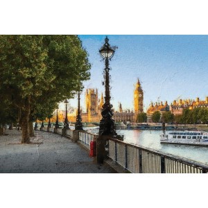 Vinilo Adhesivo Big Ben Lugares Coleccion Pintura 0291