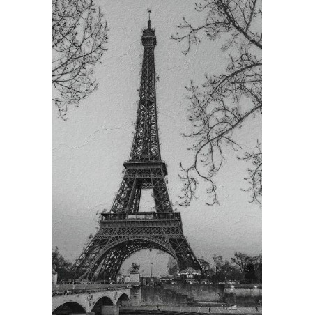 Vinilo Adhesivo Torre Eiffel Lugares Coleccion Pintura 0324