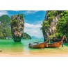 Vinilo Adhesivo isla de James Bond Paisajes Coleccion Pintura 0667