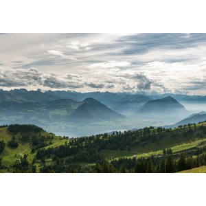 Vinilo Adhesivo Mount Stanserhorn Paisajes Coleccion Pintura 0673