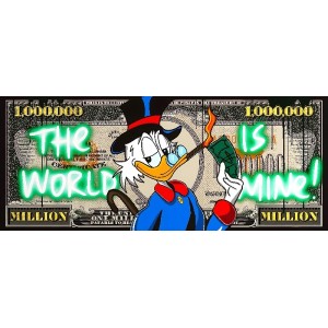 Vinilo Adhesivo Pato Donald Coleccion Money $ 01213
