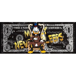 Vinilo Adhesivo Pato Donald Coleccion Money $ 01215