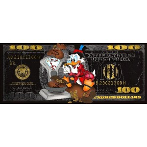 Vinilo Adhesivo Pato Donald Coleccion Money $ 01219