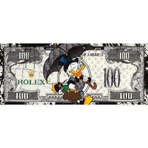 Vinilo Adhesivo Pato Donald Coleccion Money $ 01222
