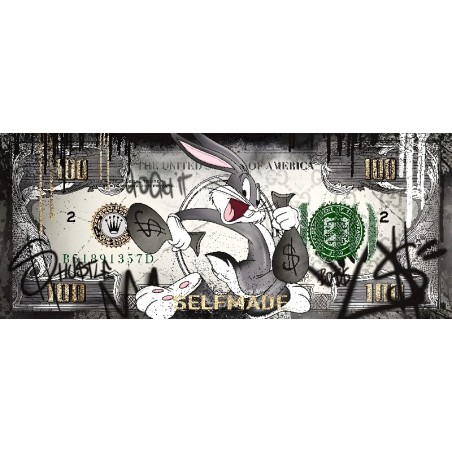 Vinilo Adhesivo Bugs Bunny Coleccion Money $ 01224