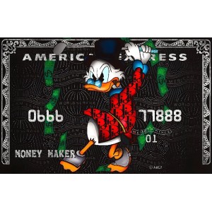 Vinilo Adhesivo Pato Donald Coleccion Money $ 01216