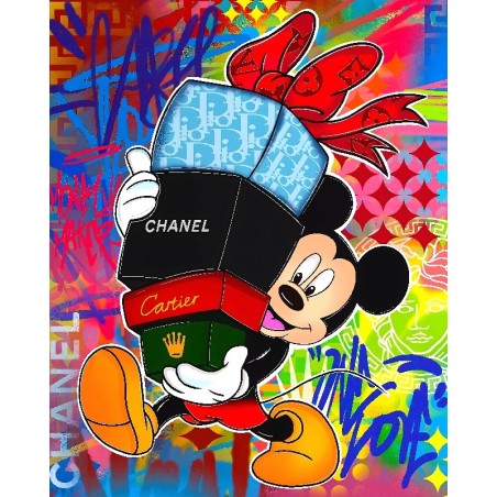 Vinilo Adhesivo Mickey Mouse Coleccion Money $ 01225