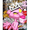 Vinilo Adhesivo Pantera Rosa Coleccion Money $ 01226