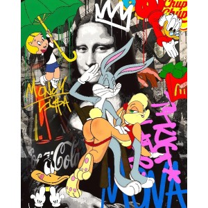 Vinilo Adhesivo Bugs Bunny Coleccion Money $ 01231