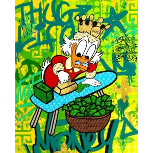 Vinilo Adhesivo Pato Donald Coleccion Money $ 01032
