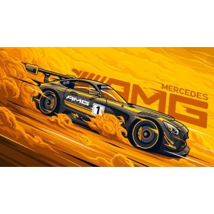 Vinilo Adhesivo Mercedes AMG Coche Drift 01238